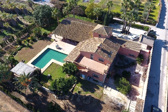 Finca in Denia zu verkaufen, Espace de vie 450 m², Baujahr 1985, + Ofen, Klimaanlage, Terrain 17000 m², 8 Chambres &agrave; coucher, 4 Badezimmer, Pool, ref.: SC-T0617-41