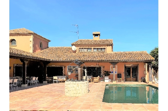 Finca in Denia zu verkaufen, Espace de vie 450 m², Baujahr 1985, + Ofen, Klimaanlage, Terrain 17000 m², 8 Chambres &agrave; coucher, 4 Badezimmer, Pool, ref.: SC-T0617-46