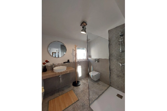 Sommerhaus in Els Poblets zur Ferienvermietung, Espace de vie 126 m², Baujahr 1995, Zustand modernisiert, + Zentralheizung, Klimaanlage, Terrain 560 m², 2 Chambres &agrave; coucher, 2 Badezimmer, Pool, ref.: V-0117-22