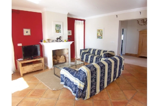 Villa in Moraira(Club Moraira) zu verkaufen, Espace de vie 220 m², Baujahr 2000, + Fussbodenheizung, Klimaanlage, Terrain 800 m², 4 Chambres &agrave; coucher, 3 Badezimmer, Pool, ref.: BI-MT.H-523-13