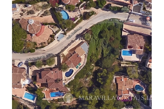 Wohngrundstück in Moraira(Benimeit) zu verkaufen, Klimaanlage, Terrain 800 m², Pool, ref.: MV-2356-3