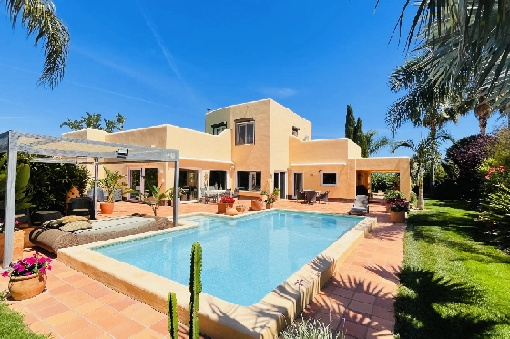 Villa in Tormos zu verkaufen, Espace de vie 300 m², Baujahr 2007, Zustand gepflegt, + Zentralheizung, Klimaanlage, Terrain 13000 m², 4 Chambres &agrave; coucher, 4 Badezimmer, Pool, ref.: JS-0724-17