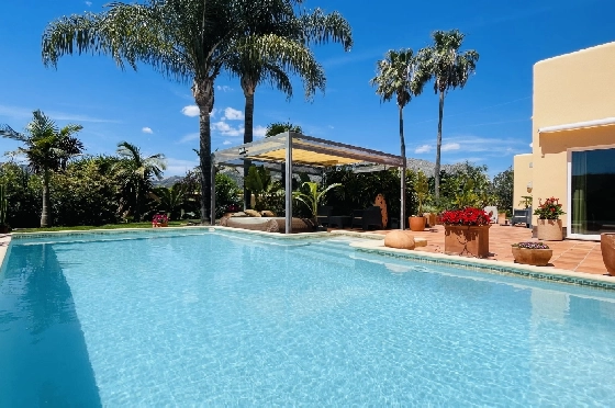 Villa in Tormos zu verkaufen, Espace de vie 300 m², Baujahr 2007, Zustand gepflegt, + Zentralheizung, Klimaanlage, Terrain 13000 m², 4 Chambres &agrave; coucher, 4 Badezimmer, Pool, ref.: JS-0724-3