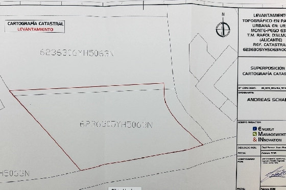 Wohngrundstück in Pego-Monte Pego zu verkaufen, Terrain 1400 m², ref.: AS-0118-19