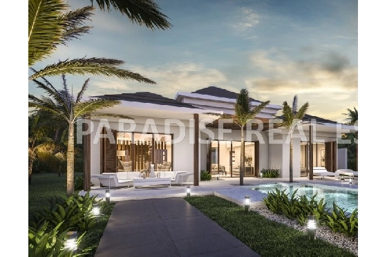 Villa in Javea zu verkaufen, Espace de vie 200 m², + Fussbodenheizung, Klimaanlage, Terrain 1000 m², 3 Chambres &agrave; coucher, 2 Badezimmer, Pool, ref.: PR-PPS2222-2