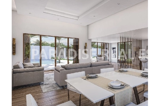 Villa in Javea zu verkaufen, Espace de vie 200 m², + Fussbodenheizung, Klimaanlage, Terrain 1000 m², 3 Chambres &agrave; coucher, 2 Badezimmer, Pool, ref.: PR-PPS2222-4