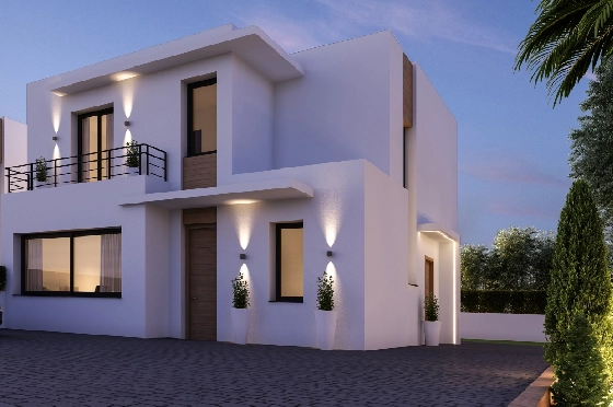 Villa in Denia zu verkaufen, Espace de vie 144 m², Zustand Erstbezug, Klimaanlage, Terrain 220 m², 3 Chambres &agrave; coucher, 3 Badezimmer, ref.: GC-1518-14
