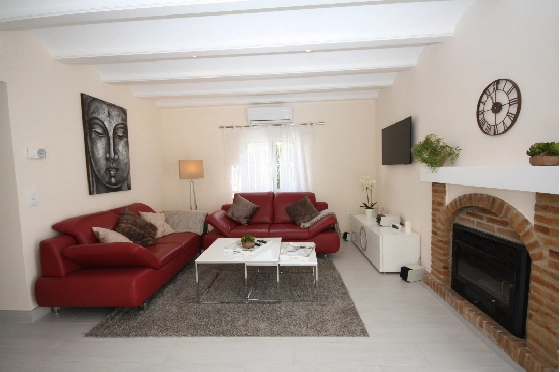 Villa in Els Poblets(Ptda. Barranquets) zur Ferienvermietung, Espace de vie 114 m², Baujahr 1986, Zustand gepflegt, + Zentralheizung, Klimaanlage, Terrain 510 m², 3 Chambres &agrave; coucher, 2 Badezimmer, Pool, ref.: T-1118-12