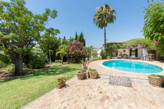 Finca in Javea(Javea) zu verkaufen, Espace de vie 476 m², Terrain 7246 m², 6 Chambres &agrave; coucher, 4 Badezimmer, Pool, ref.: HG-3282-3