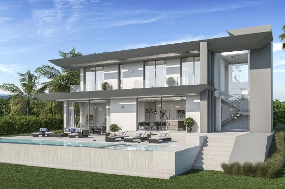 Villa in Javea(Javea) zu verkaufen, Espace de vie 268 m², Terrain 1000 m², 4 Chambres &agrave; coucher, 3 Badezimmer, Pool, ref.: HG-3306-3