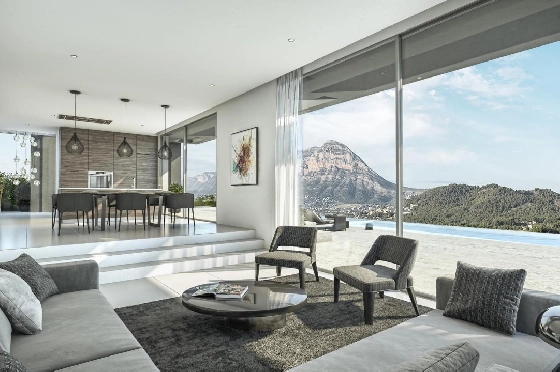 Villa in Javea(Javea) zu verkaufen, Espace de vie 268 m², Terrain 1000 m², 4 Chambres &agrave; coucher, 3 Badezimmer, Pool, ref.: HG-3306-4