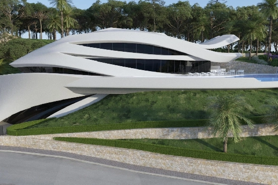 Villa in Javea zu verkaufen, Espace de vie 500 m², Terrain 2000 m², 4 Chambres &agrave; coucher, 4 Badezimmer, Pool, ref.: HG-3315-1