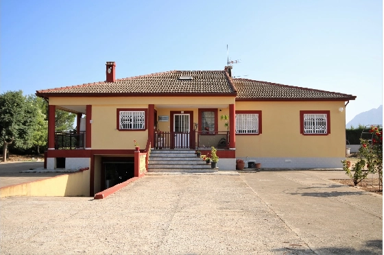 Villa in Els Poblets zu verkaufen, Espace de vie 232 m², Baujahr 1998, + KLIMA, Klimaanlage, Terrain 11310 m², 4 Chambres &agrave; coucher, 2 Badezimmer, Pool, ref.: GC-3119-23