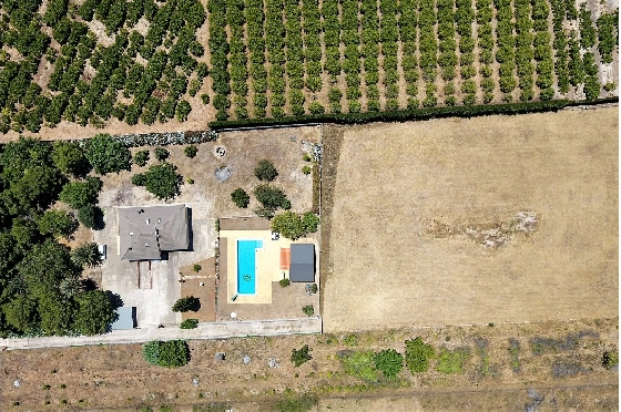 Villa in Els Poblets zu verkaufen, Espace de vie 232 m², Baujahr 1998, + KLIMA, Klimaanlage, Terrain 11310 m², 4 Chambres &agrave; coucher, 2 Badezimmer, Pool, ref.: GC-3119-40