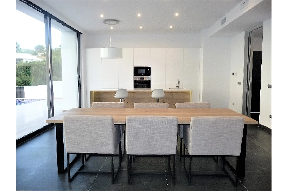Villa in Moraira(Benimeit) zu verkaufen, Espace de vie 185 m², Baujahr 2020, Klimaanlage, Terrain 850 m², 4 Chambres &agrave; coucher, 3 Badezimmer, Pool, ref.: BI-MT.H-742-3