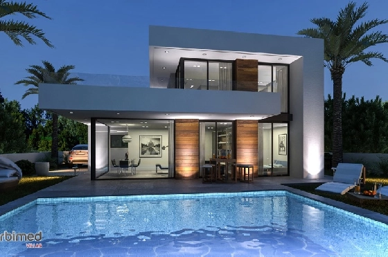 Villa in Denia zu verkaufen, Espace de vie 151 m², Klimaanlage, Terrain 731 m², 3 Chambres &agrave; coucher, 2 Badezimmer, Pool, ref.: UM-UV-TANIT-10
