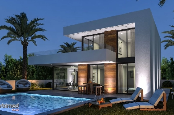 Villa in Denia zu verkaufen, Espace de vie 151 m², Klimaanlage, Terrain 731 m², 3 Chambres &agrave; coucher, 2 Badezimmer, Pool, ref.: UM-UV-TANIT-11