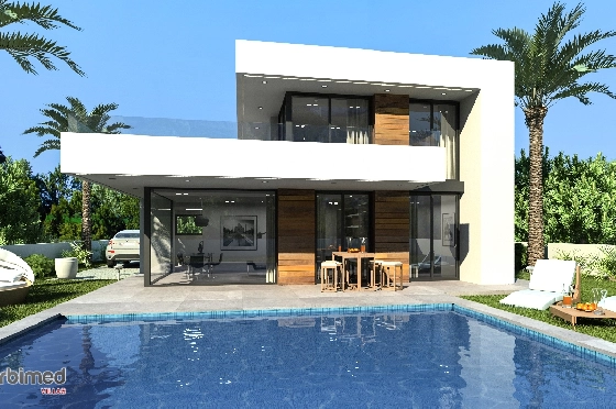 Villa in Denia zu verkaufen, Espace de vie 151 m², Klimaanlage, Terrain 731 m², 3 Chambres &agrave; coucher, 2 Badezimmer, Pool, ref.: UM-UV-TANIT-6