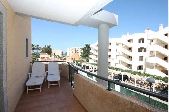 Apartment in Denia(Las Marinas) zur Ferienvermietung, Espace de vie 94 m², Baujahr 2009, Zustand gepflegt, + Zentralheizung, Klimaanlage, 3 Chambres &agrave; coucher, 2 Badezimmer, Pool, ref.: T-0715-14