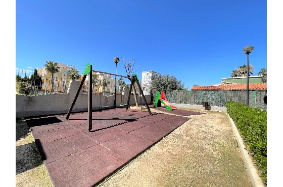 Apartment in Denia(Las Marinas) zur Ferienvermietung, Espace de vie 94 m², Baujahr 2009, Zustand gepflegt, + Zentralheizung, Klimaanlage, 3 Chambres &agrave; coucher, 2 Badezimmer, Pool, ref.: T-0715-3