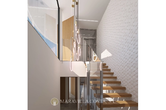 Villa in Altea Hills zu verkaufen, Espace de vie 412 m², + Fussbodenheizung, Klimaanlage, Terrain 979 m², 4 Chambres &agrave; coucher, 4 Badezimmer, Pool, ref.: MV-2470-8