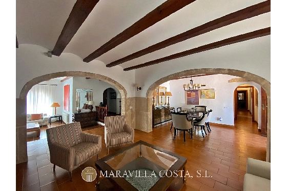Villa in Javea zu verkaufen, Espace de vie 500 m², + Zentralheizung, Klimaanlage, Terrain 3000 m², 6 Chambres &agrave; coucher, 5 Badezimmer, Pool, ref.: MV-2471-37