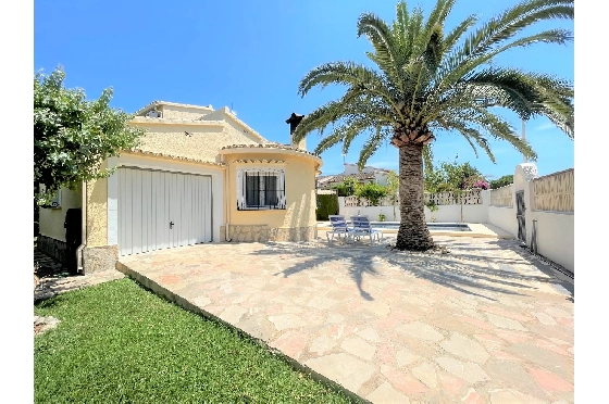 Villa in Els Poblets(Barranquets) zur Ferienvermietung, Espace de vie 110 m², Baujahr 2001, + KLIMA, Klimaanlage, Terrain 400 m², 3 Chambres &agrave; coucher, 2 Badezimmer, Pool, ref.: T-0421-4