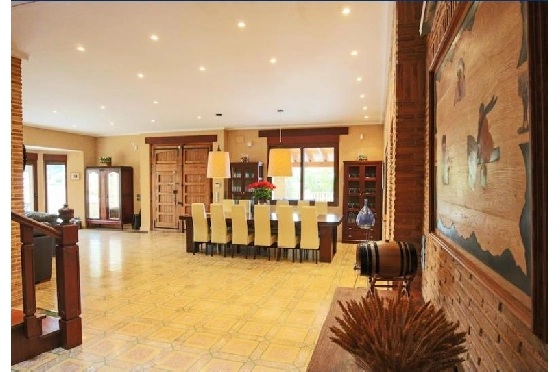 Villa in Pedreguer zu verkaufen, Espace de vie 465 m², Baujahr 2000, Zustand neuwertig, + Zentralheizung, Klimaanlage, Terrain 9200 m², 4 Chambres &agrave; coucher, 4 Badezimmer, Pool, ref.: VGC-3521-PL-10