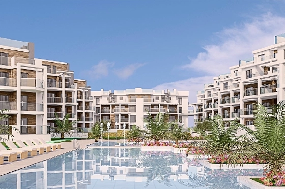 Apartment in Denia(las Marinas) zu verkaufen, Baujahr 2023, 2 Chambres &agrave; coucher, 2 Badezimmer, ref.: VPD-0221-1