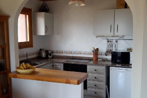 Sommerhaus in Pego zur Ferienvermietung, Espace de vie 78 m², Baujahr 1993, Zustand gepflegt, + KLIMA, Klimaanlage, Terrain 450 m², 2 Chambres &agrave; coucher, 1 Badezimmer, Pool, ref.: V-0422-5
