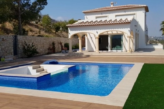 Villa in Javea zu verkaufen, Espace de vie 360 m², Klimaanlage, Terrain 1050 m², 4 Chambres &agrave; coucher, 4 Badezimmer, Pool, ref.: BS-3974773-16