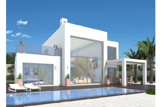 Villa in Javea zu verkaufen, Espace de vie 225 m², Klimaanlage, 4 Chambres &agrave; coucher, 3 Badezimmer, Pool, ref.: BS-3974749-1