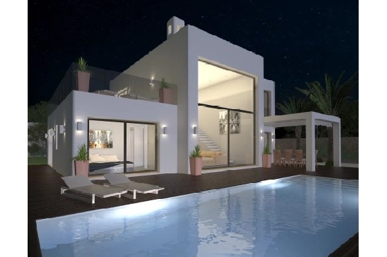Villa in Javea zu verkaufen, Espace de vie 225 m², Klimaanlage, 4 Chambres &agrave; coucher, 3 Badezimmer, Pool, ref.: BS-3974749-6
