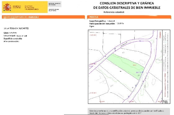 Wohngrundstück in Teulada zu verkaufen, Espace de vie 1222 m², ref.: BS-6652469-6