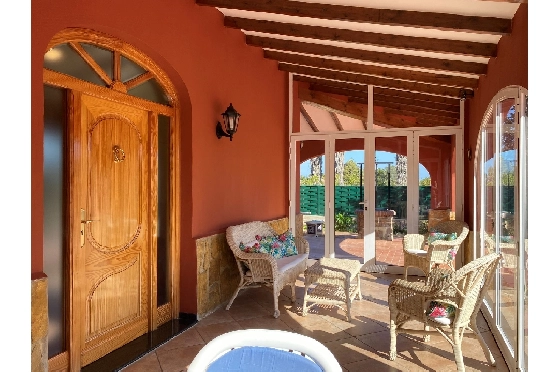 Finca in Pedreguer(Campo) zu verkaufen, Espace de vie 150 m², Baujahr 1980, Zustand gepflegt, Klimaanlage, Terrain 700 m², 4 Chambres &agrave; coucher, 2 Badezimmer, Pool, ref.: GC-0322-10