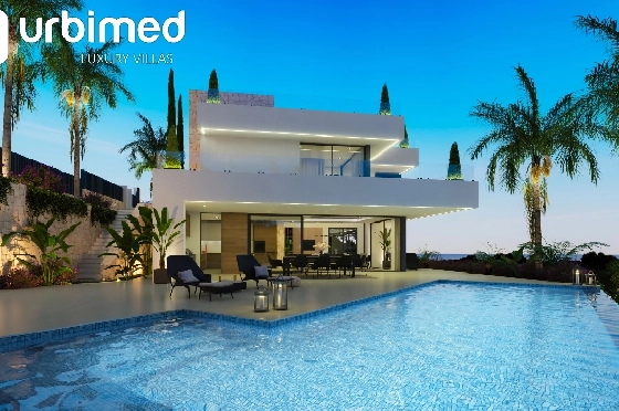 Villa in Denia zu verkaufen, Espace de vie 734 m², Klimaanlage, Terrain 2 m², 5 Chambres &agrave; coucher, 7 Badezimmer, Pool, ref.: UM-UV-IPANEMA-1