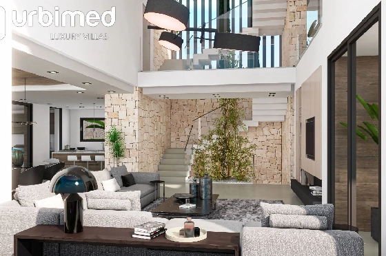 Villa in Denia zu verkaufen, Espace de vie 734 m², Klimaanlage, Terrain 2 m², 5 Chambres &agrave; coucher, 7 Badezimmer, Pool, ref.: UM-UV-IPANEMA-13