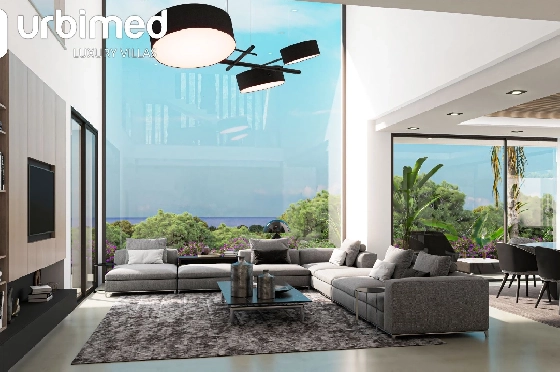 Villa in Denia zu verkaufen, Espace de vie 734 m², Klimaanlage, Terrain 2 m², 5 Chambres &agrave; coucher, 7 Badezimmer, Pool, ref.: UM-UV-IPANEMA-14
