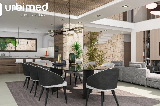 Villa in Denia zu verkaufen, Espace de vie 734 m², Klimaanlage, Terrain 2 m², 5 Chambres &agrave; coucher, 7 Badezimmer, Pool, ref.: UM-UV-IPANEMA-15