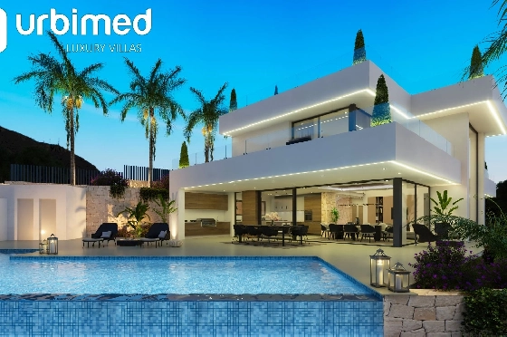 Villa in Denia zu verkaufen, Espace de vie 734 m², Klimaanlage, Terrain 2 m², 5 Chambres &agrave; coucher, 7 Badezimmer, Pool, ref.: UM-UV-IPANEMA-3