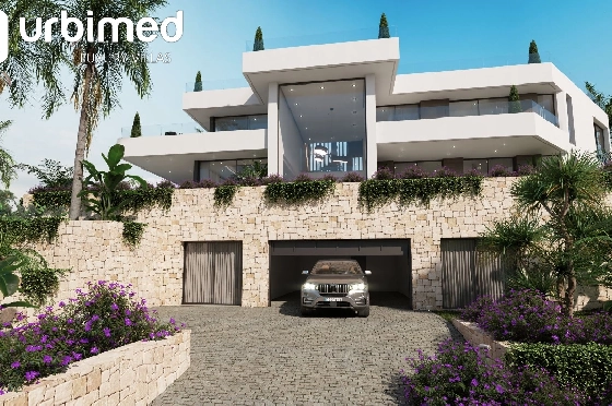 Villa in Denia zu verkaufen, Espace de vie 734 m², Klimaanlage, Terrain 2 m², 5 Chambres &agrave; coucher, 7 Badezimmer, Pool, ref.: UM-UV-IPANEMA-5