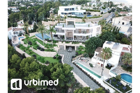 Villa in Denia zu verkaufen, Espace de vie 734 m², Klimaanlage, Terrain 2 m², 5 Chambres &agrave; coucher, 7 Badezimmer, Pool, ref.: UM-UV-IPANEMA-7