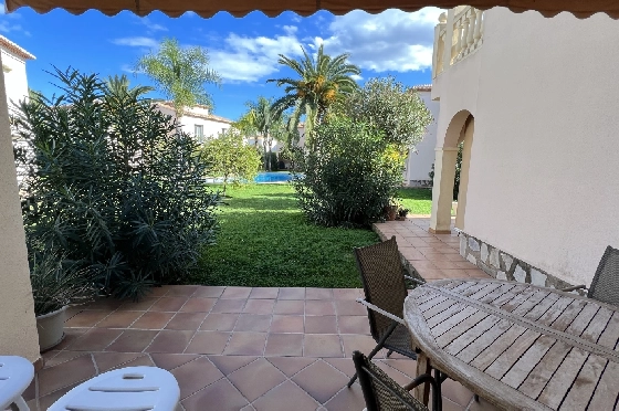 Reihenhaus in Denia(Las Marinas) zur Ferienvermietung, Espace de vie 98 m², Baujahr 2001, Zustand gepflegt, + KLIMA, Klimaanlage, 2 Chambres &agrave; coucher, 2 Badezimmer, Pool, ref.: T-0222-12