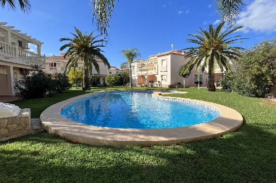 Reihenhaus in Denia(Las Marinas) zur Ferienvermietung, Espace de vie 98 m², Baujahr 2001, Zustand gepflegt, + KLIMA, Klimaanlage, 2 Chambres &agrave; coucher, 2 Badezimmer, Pool, ref.: T-0222-13