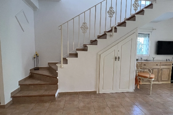 Reihenhaus in Denia(Las Marinas) zur Ferienvermietung, Espace de vie 98 m², Baujahr 2001, Zustand gepflegt, + KLIMA, Klimaanlage, 2 Chambres &agrave; coucher, 2 Badezimmer, Pool, ref.: T-0222-15