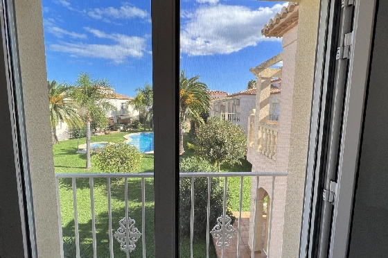 Reihenhaus in Denia(Las Marinas) zur Ferienvermietung, Espace de vie 98 m², Baujahr 2001, Zustand gepflegt, + KLIMA, Klimaanlage, 2 Chambres &agrave; coucher, 2 Badezimmer, Pool, ref.: T-0222-29