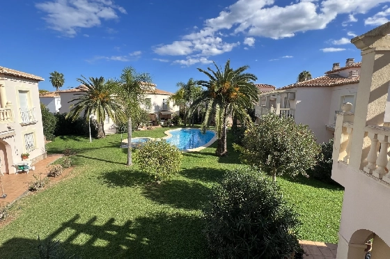 Reihenhaus in Denia(Las Marinas) zur Ferienvermietung, Espace de vie 98 m², Baujahr 2001, Zustand gepflegt, + KLIMA, Klimaanlage, 2 Chambres &agrave; coucher, 2 Badezimmer, Pool, ref.: T-0222-30