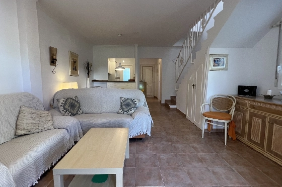 Reihenhaus in Denia(Las Marinas) zur Ferienvermietung, Espace de vie 98 m², Baujahr 2001, Zustand gepflegt, + KLIMA, Klimaanlage, 2 Chambres &agrave; coucher, 2 Badezimmer, Pool, ref.: T-0222-7