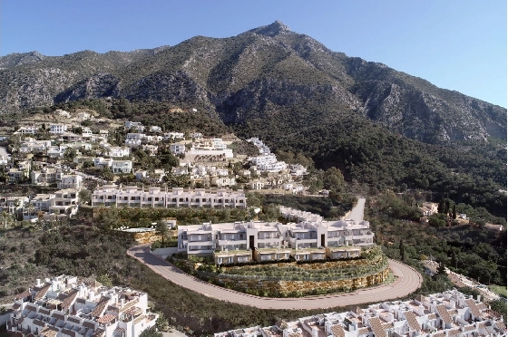 Stadthaus in Istan(Terreno Sau) zu verkaufen, Espace de vie 191 m², Terrain 290 m², 3 Chambres &agrave; coucher, 2 Badezimmer, Pool, ref.: TW-ALMAZARA-VIEWS-18
