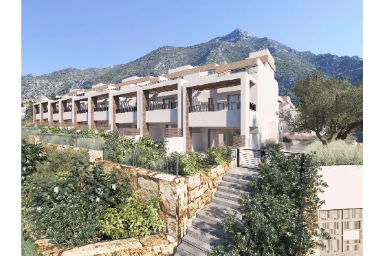 Stadthaus in Istan(Terreno Sau) zu verkaufen, Espace de vie 191 m², Terrain 290 m², 3 Chambres &agrave; coucher, 2 Badezimmer, Pool, ref.: TW-ALMAZARA-VIEWS-4